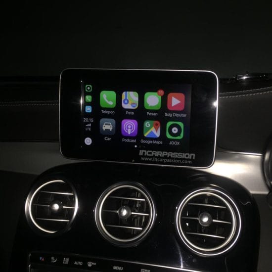 Carplay мерседес w204