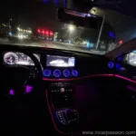 Mercedes E Class W213 Turbo Air Vent with Ambient Light - Image 6