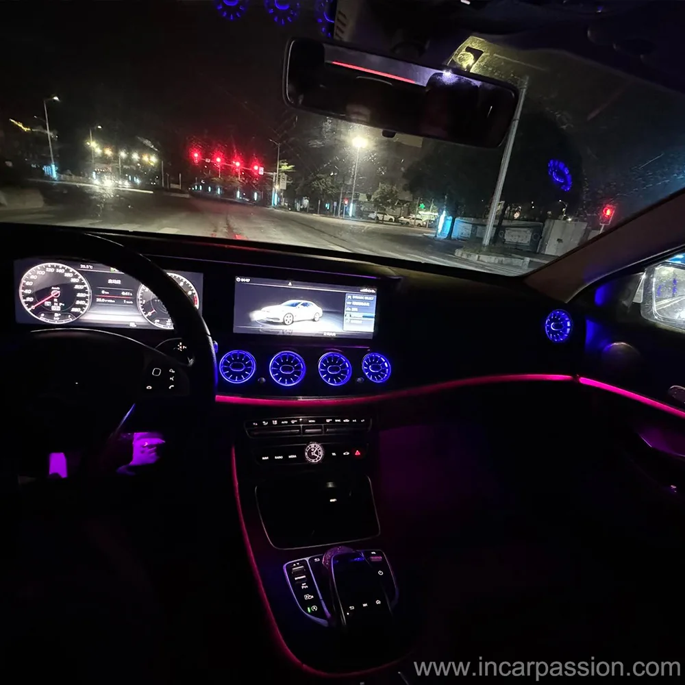 Mercedes E Class W213 Turbo Air Vent with Ambient Light - Image 6