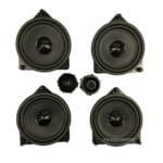 4'' Midrange Door Speaker & A Pillar Tweeters for Mercedes Benz C E GLC
