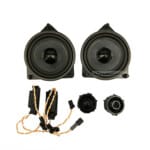 4'' Midrange Door Speaker & A Pillar Tweeters for Mercedes Benz C E GLC - Image 2