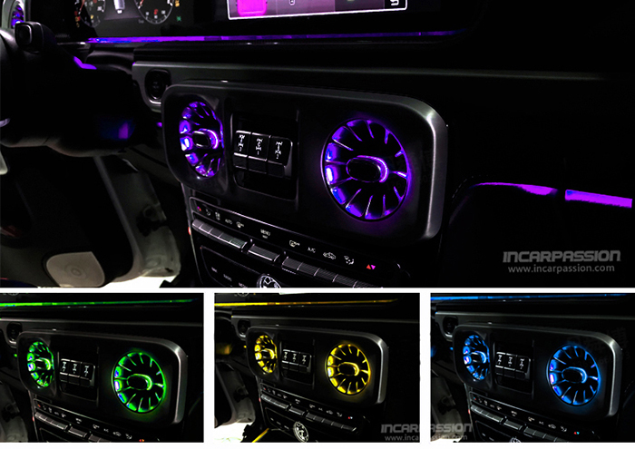 Mercedes Benz G Class W463 Air Vent Duct With 64 Colors