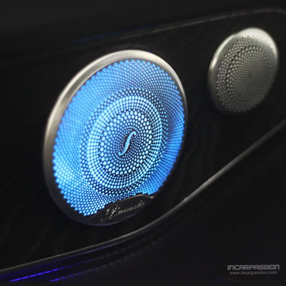 df56g4e3564ffff Mercedes C GLC E Burmester Speaker Cover with Ambient Light - Image 1