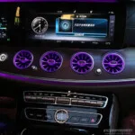 Mercedes E Class W213 Turbo Air Vent with Ambient Light