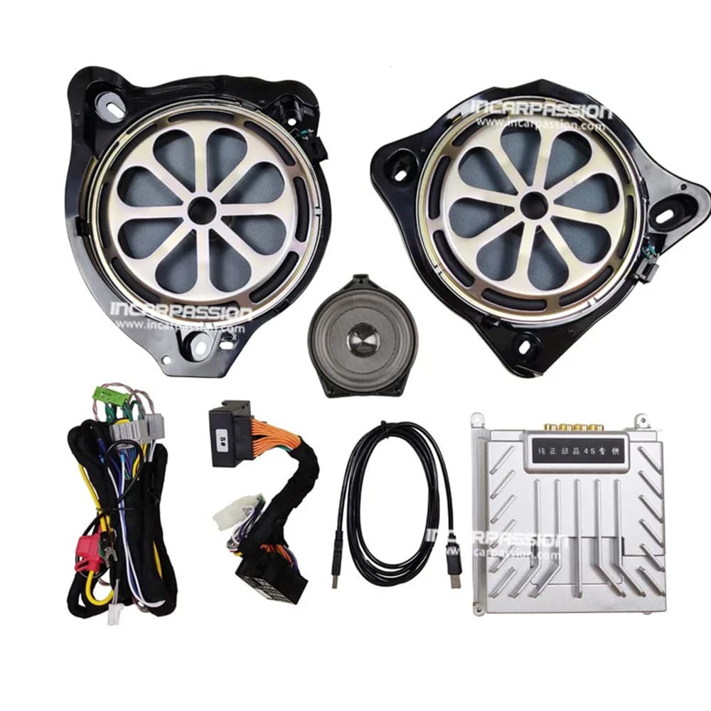 main8885 Mercedes GLC E C Audio System Upgrade DSP Amplifier Mid-Woofers Center Speaker - Image 1