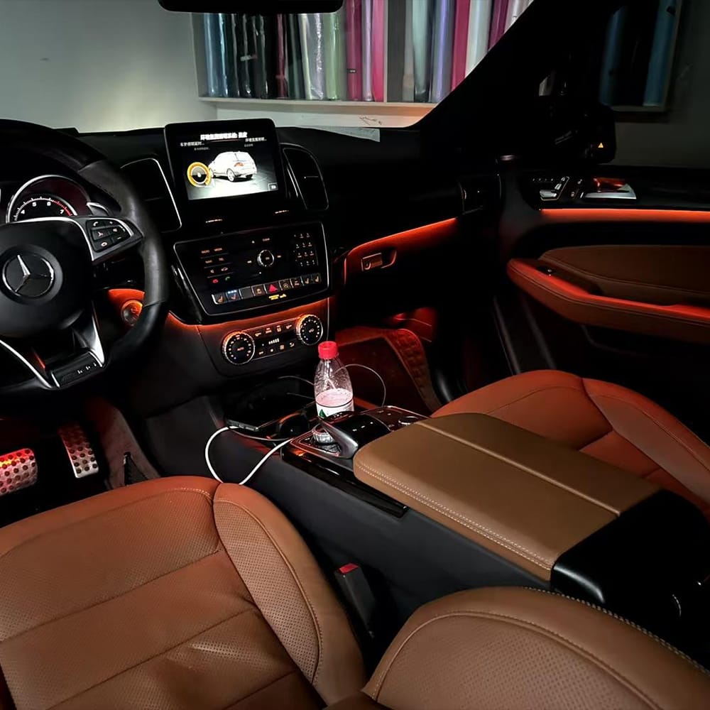 DF6G543W64 Mercedes GLE Ambient Light, Upgrade Original 3 Colors Ambient Light to 12 Colors - Image 1