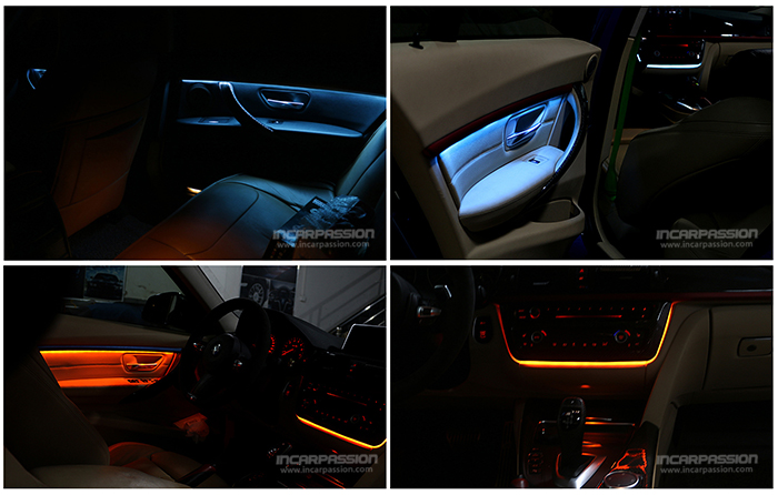 BMW 3 Series F30 F31 OEM Design 11 Colors Ambient Light