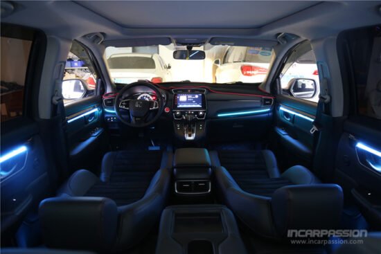 Honda CR-V 64 Colors Ambient Light, Footwell Light & Storage Box Light - Image 3