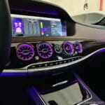 Mercedes S Class W222 Turbo LED Air Vent with 7 / 64 Colors Ambient Light