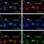 10th Generation Honda Civic 64 Colors Ambient Light, Foot Light & Storage Box Light - Image 2