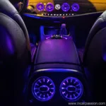 Mercedes S Class W222 Turbo LED Air Vent with 7 / 64 Colors Ambient Light - Image 6