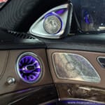 Mercedes S Class W222 Turbo LED Air Vent with 7 / 64 Colors Ambient Light - Image 2
