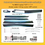 Dynamic Active Ambient light for BMW 5 Series F10, with Animation Starry Ribbon Galaxy Desgin for Option - Image 10