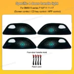 Dynamic Active Ambient light for BMW 5 Series F10, with Animation Starry Ribbon Galaxy Desgin for Option - Image 15