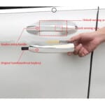 Genuine 4 Doors Handfree Keyless Entry System For Mercedes A B C E S GLA GLC GLE - Image 2