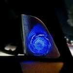 BMW 5 Series F10 Diamond Tweeter Cover with Ambient Light