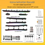 Dynamic Active Ambient Light and LED Air Vent for Audi A3 8V 2014-2020 - Image 4