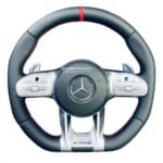 AMG Steering Wheel Upgrading for Mercedes Benz A B C E ML GLK GLC GLE GLS CLA CLS - Image 2