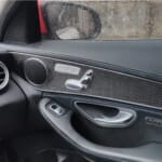 Mercedes C GLC Real Carbon Fiber Center Console & Door Panel - Image 6