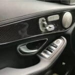 Mercedes C GLC Real Carbon Fiber Center Console & Door Panel - Image 7