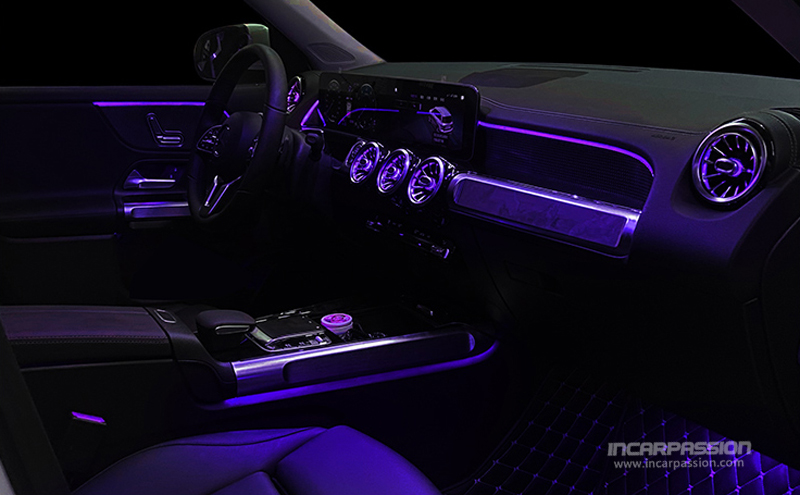 Mercedes GLB X247 64 Colors Ambient Light & Turbo LED Air Vent