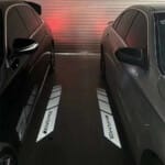 AMG Floor Lamp Rear View Mirror Welcome Light for Mercedes C E GLC - Image 3