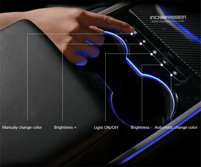 Tesla ambient light for Model3 ModelY (2019-2024) Platinum kit