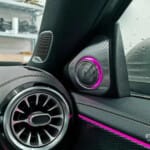 Mercedes A Class W177 Burmester Design 3D Rotating Tweeter with Ambient Light - Image 3
