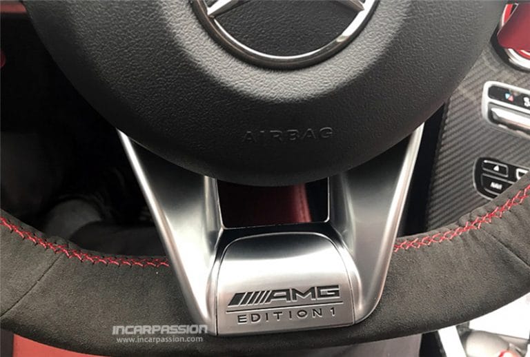 AMG & AMG Edition steering wheel cover for Mercedes Benz