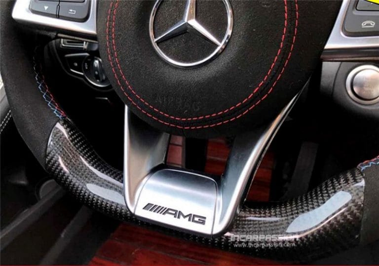 AMG & AMG Edition steering wheel cover for Mercedes Benz