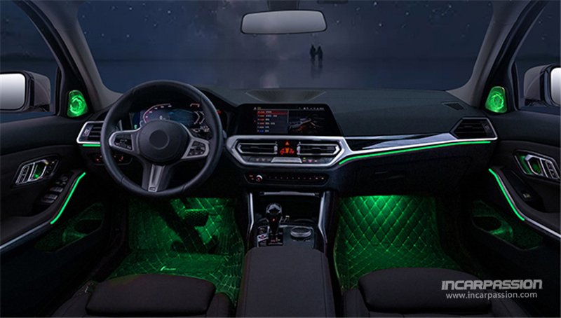 Slagskib pakke Ruckus BMW 3 Series G20 11 Colors Ambient Light-BMW G20 Interior Light Upgrading