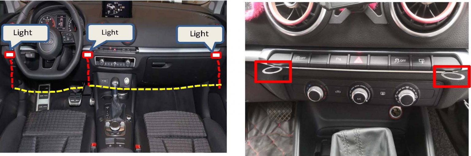 Installation Instruction How to install Audi A3 Ambient Light