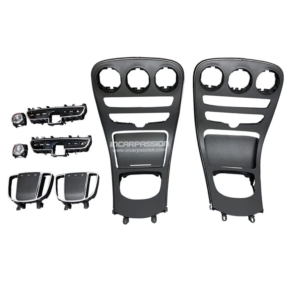 D5F6G6R5644V5 Mercedes W205 GLC W213 Upgrade Center Console, IWC Watch, Touch Pad, Door Panel - Image 1