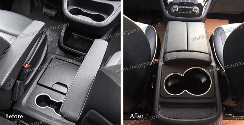 Mercedes-Benz V-Class: centre console with integral refrigerated