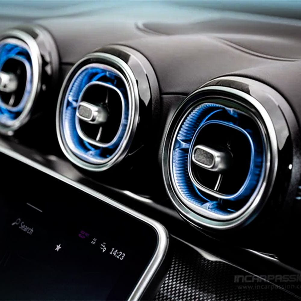 DFG4H89E44 Mercedes Benz C Classs W206 LED Air Vent Front + Rear - Image 1