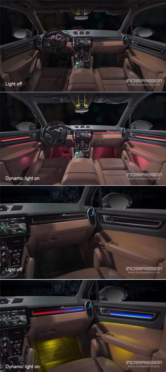 Porsche Cayenne 20182022 Dynamic Active Ambient Light