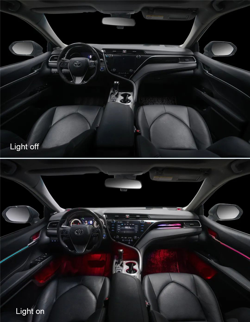 Toyota Camry Laser Carving Dynamic Ambient Light