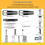 Porsche Cayenne 2018-2023 Dynamic Active Ambient Light - Image 2