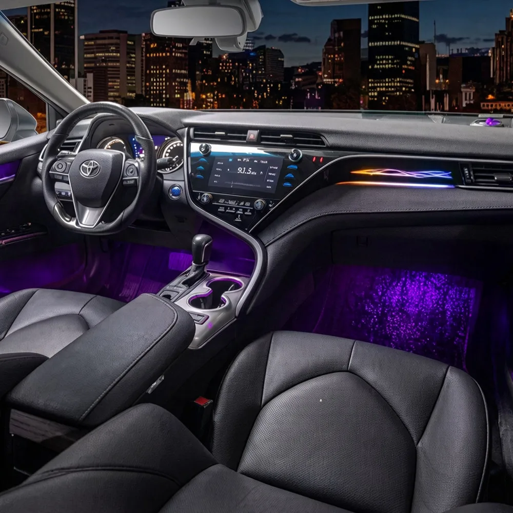 Toyota Camry 2018+ Laser Carving Dynamic Ambient Light