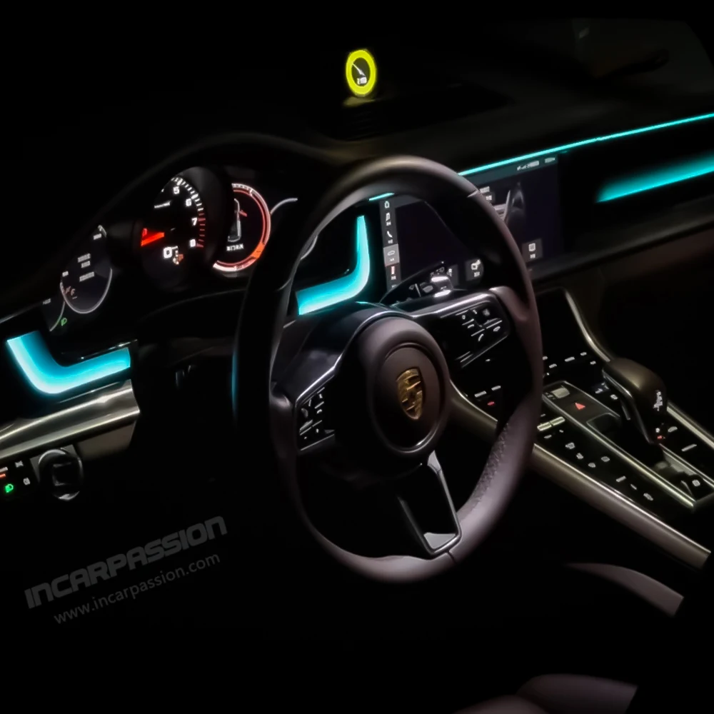 main333 Porsche Panamera 2017-2023 Dynamic Animation Ambient Light - Image 1