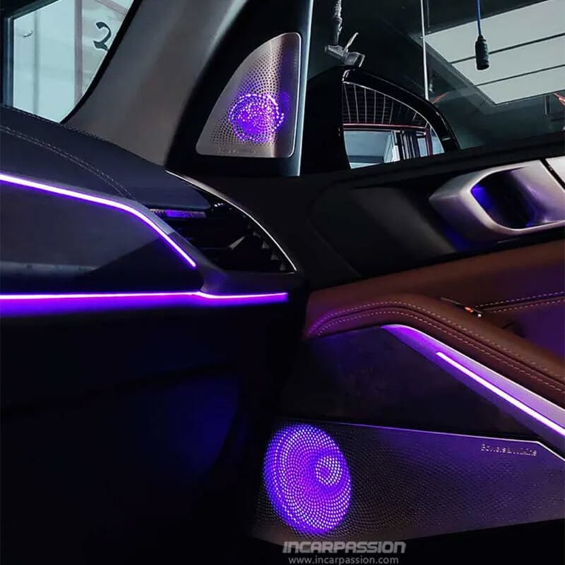 BMW X5 G05 X7 G07 Bowers & Wilkins Design Ambient Light LED Speaker Cover