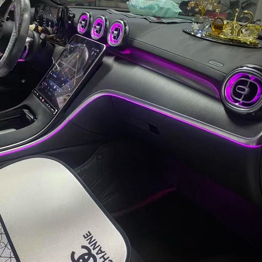 DE4D8F9GF Mercedes C-Class W206 Enhanced Ambient Lighting Kit OEM Design - Image 1