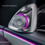 Mercedes Benz E Class W214 Burmester 4D Rotation Tweeter with Ambient Light