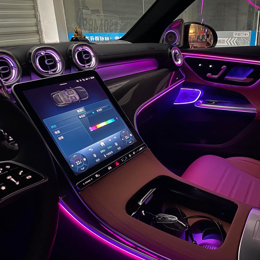Mercedes Benz GLC X254 Enhanced Ambient Light & LED Air Vent Mercedes Benz GLC X254 Enhanced Ambient Light & LED Air Vent