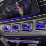 Mercedes Benz GLE W167 GLS X167 LED Ambient Light Air Vent
