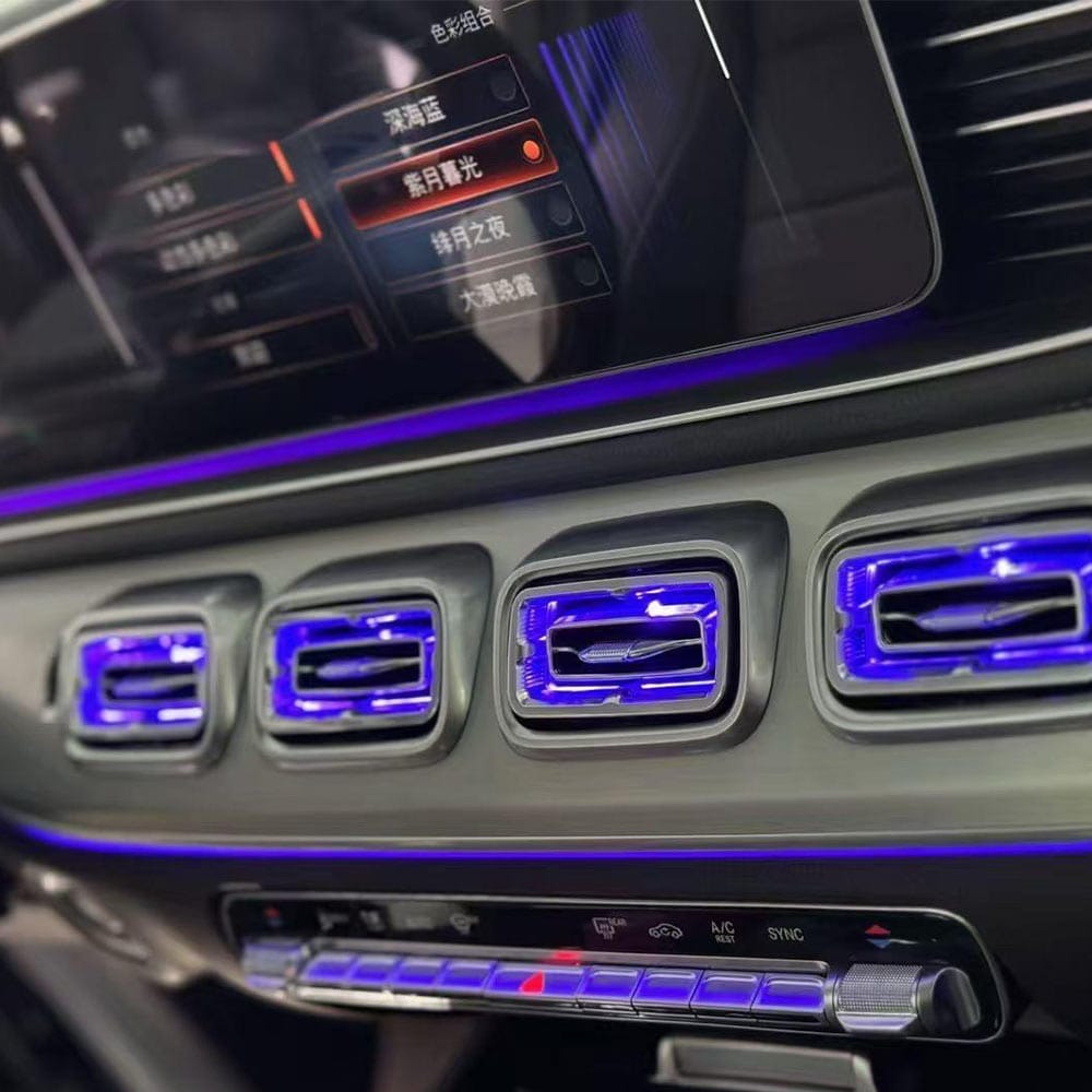 Mercedes Benz GLE W167 GLS X167 LED Ambient Light Air Vent