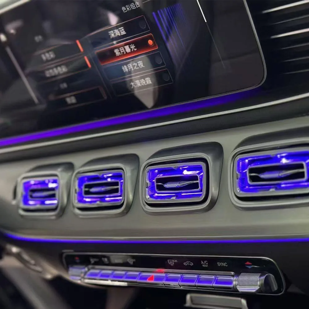 Mercedes Benz GLE W167 GLS X167 LED Ambient Light Air Vent