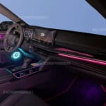 Dynamic Active Ambient Light for 9th Generation Toyota Camry 2024 - Image 2