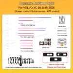 Dynamic Active Ambient Light Retrofit kits for Volvo XC90