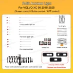Dynamic Active Ambient Light Retrofit kits for Volvo XC90